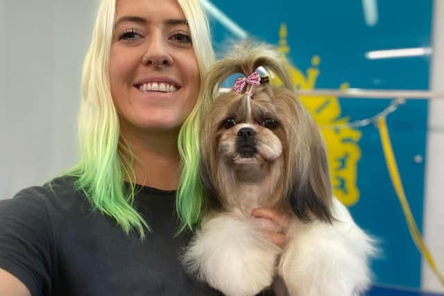 Helen Kirby, who runs the Bone Idol Grooming Academy