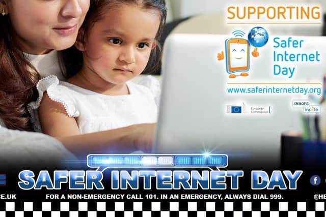 Hertfordshire Police support Safer Internet Day