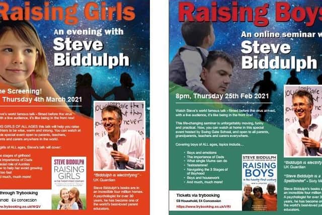 Berkhamsted school organises virtual talks for parents with author Steve Biddulph