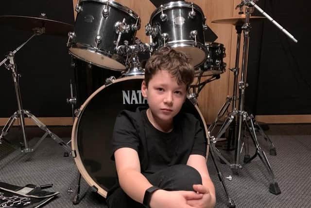 Talented Hemel Hempstead drummer passes Grade 8 during lockdown