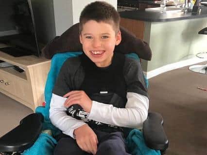Hadley, Darren’s 14-year-old son (C) Hertfordshire Police