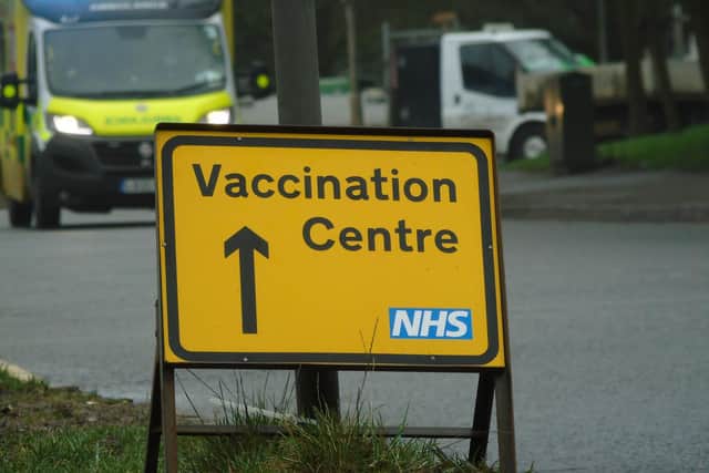 Vaccination centre (C) Jordan Lewington