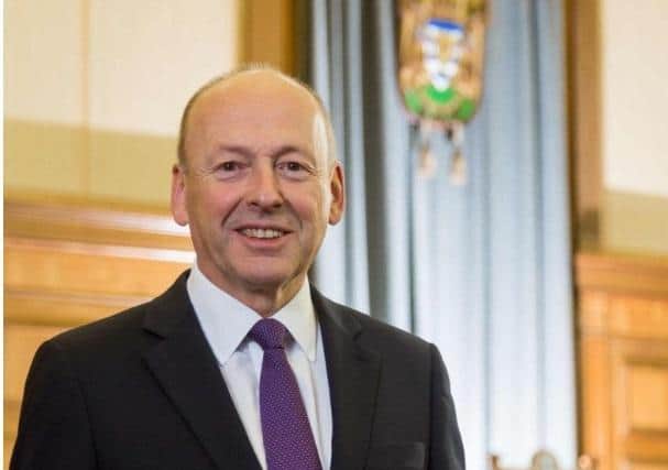 Council leader, cllr David William (C) Hertfordshire County Council. Photography by Pete Stevens