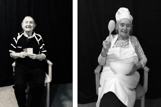 The Lodge Care Home organised a fashion shoot with a 'dream jobs' theme for their residents
