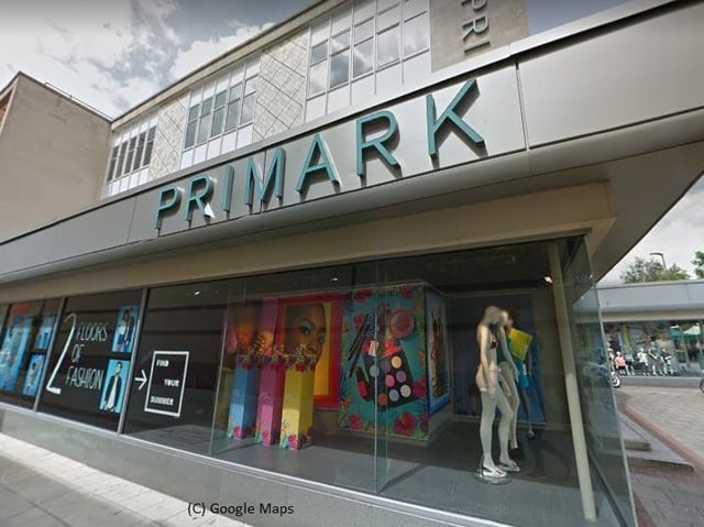 Primark in Hemel Hempstead (C) Google Maps