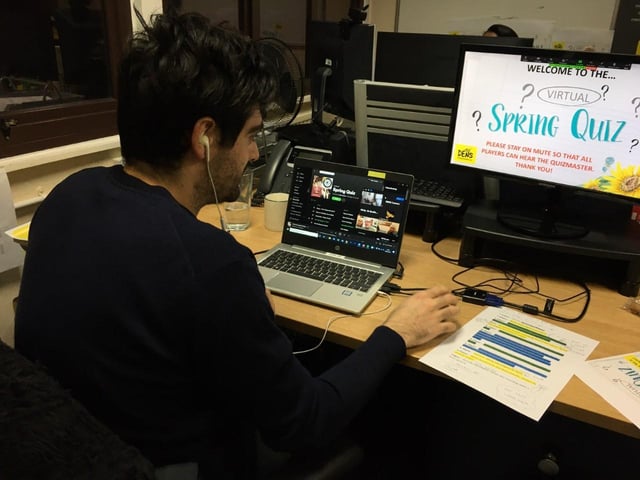 The charity's first ever Virtual Spring Quiz was a success