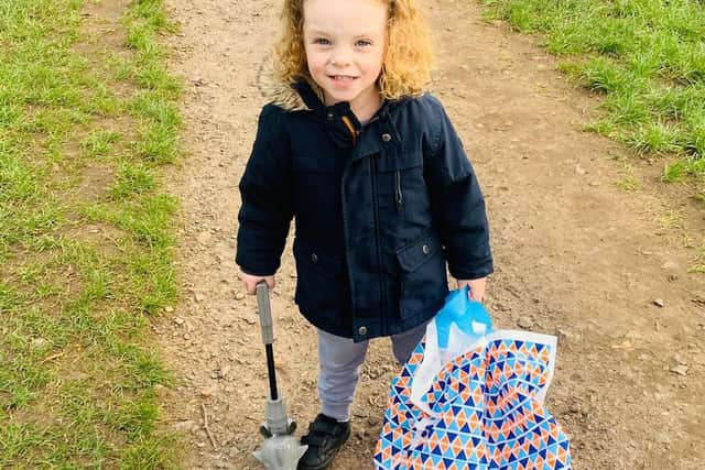 Shay was shocked by all the rubbish on the ground, and decided to do something about it