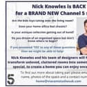 Hemel Hempstead applicants wanted for new Nick Knowles TV show