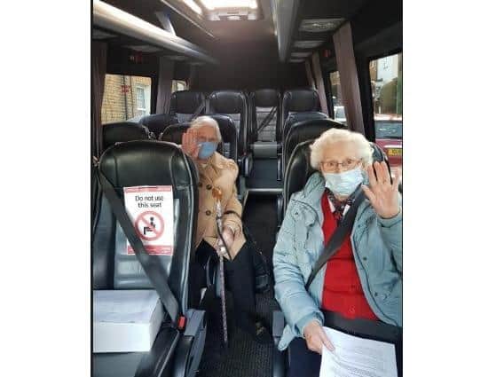 Masons has provided essential vaccination transport for the vulnerable and elderly