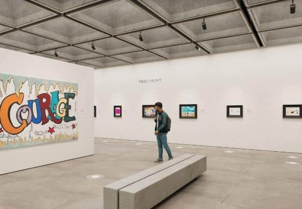 Mary's artwork is on display in Rays of Sunshine’s Virtual Children’s Art Gallery