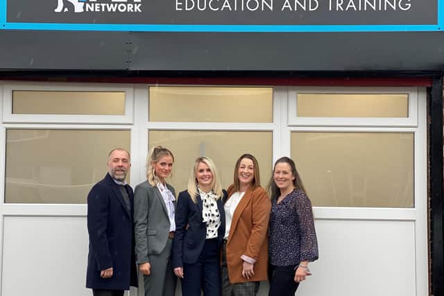 The iPET team outside the office