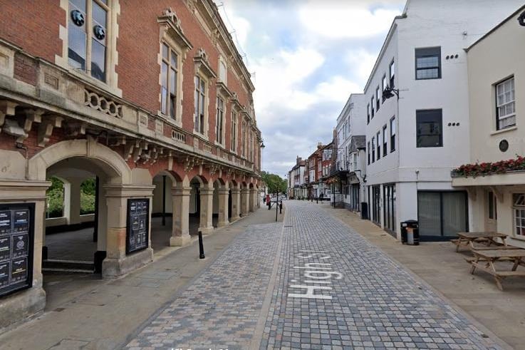 1,601 people have been vaccinated in Gadebridge and Old Town. This represents 35% of people aged 16 and over in the area. (C) Google Maps