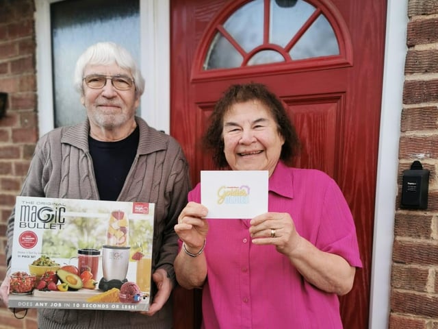 Brian and Wendy received a blender