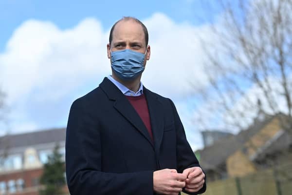 Duke of Cambridge paid tribute to the hard work of NHS staff in East of England