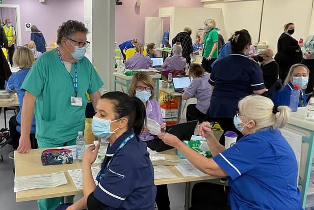 Alec Hurley is a retired RAF senior medical officer and a self-employed medical examiner who has been working for clinical Covid-19 assessment and as a clinical supervisor at the Stevenage super hub for vaccinations