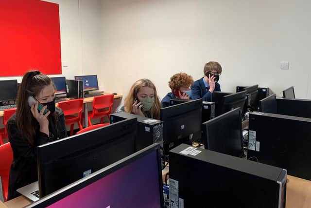 The Tenacity team calling primary schools