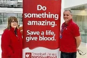 Blood donor drive