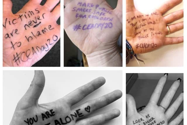 A collage of Helping Hands from across the force today