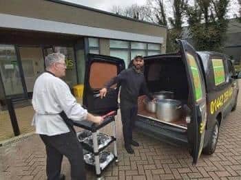Toraabs Karahi House delivered hot meals to DENS as the restaurant will be closing until further notice