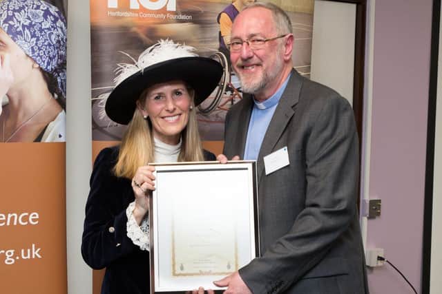 Phil Abrey received a High Sheriff Personal Award