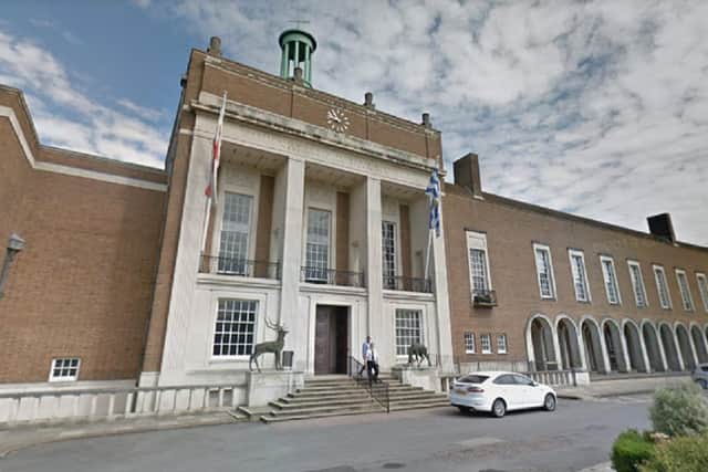 Hertfordshire County Council office. (C) Google Maps