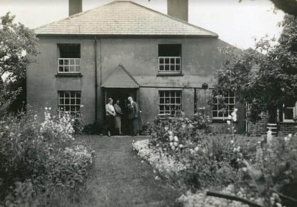 Windmill Cottage, Tring Herts, in May 1945