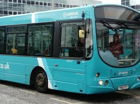 Arriva is continuing to run a reduced bus service for passengers