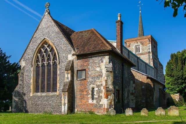 St Leonards sacristy and east window exterior. (C) TwoTalesCreative