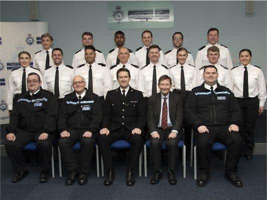 14 new Special Constables with Herts police