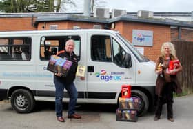 Mike Penning MP and Melanie Clarke from Age UK