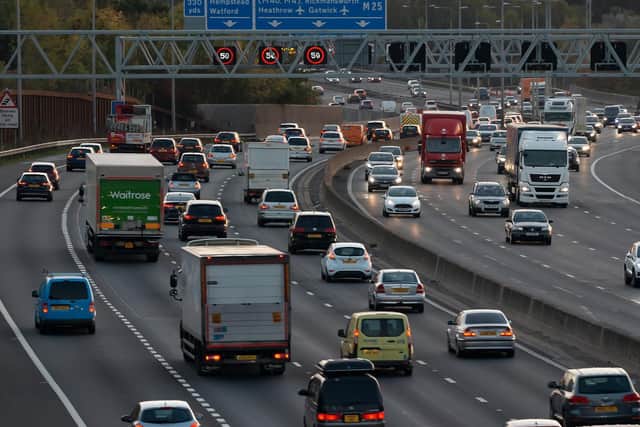 M25 in Hertfordshire. (C) Shutterstock