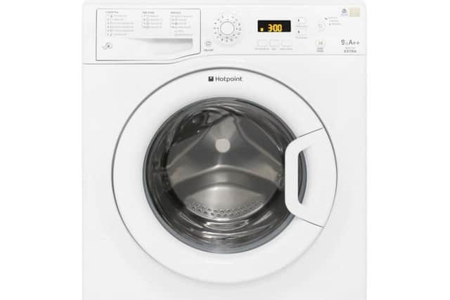 One of the Hotpoint washing machines being recalled