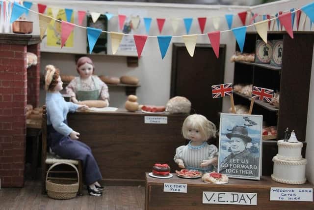 Penella's mum made the dolls house