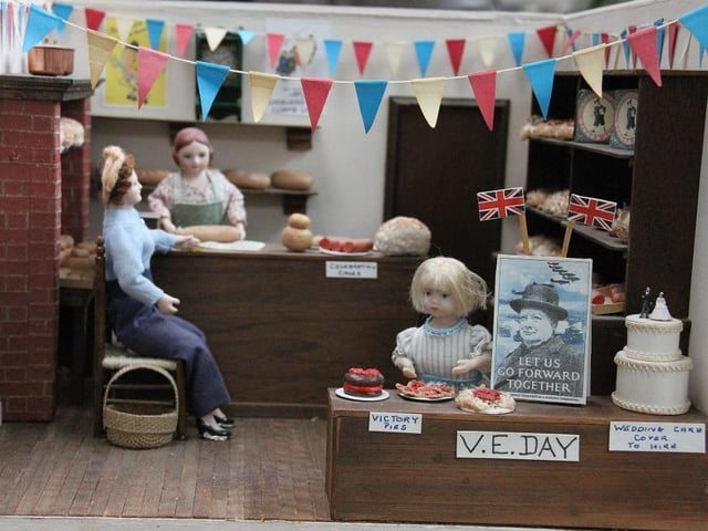 Penella's mum made the dolls house