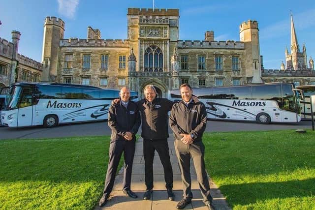 Masons Minibus and Coach Hire Ltd is supporting the 'Back Britain's Coaches' campaign