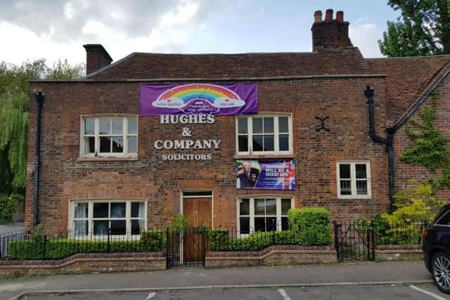 Tring law firm shows appreciation for key workers
