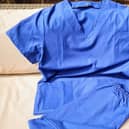 A scrub set made by the group