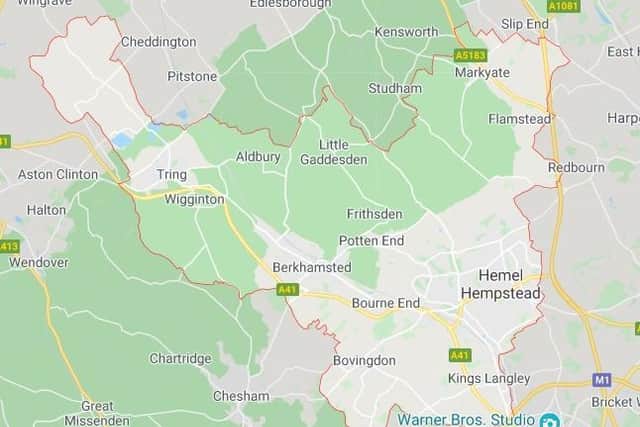 Dacorum Borough (C) Google Maps