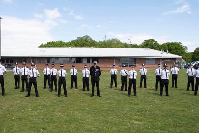 The force has welcomed 18 new recruits