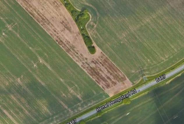 The collision happened on Hemel Hempstead Road, near to the junction with Wood End Farm