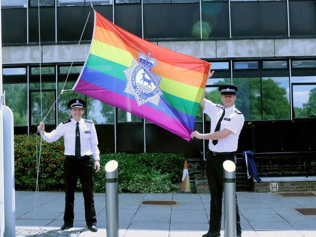 Chief Superintendent Matt Nicholls and Inspector Steve