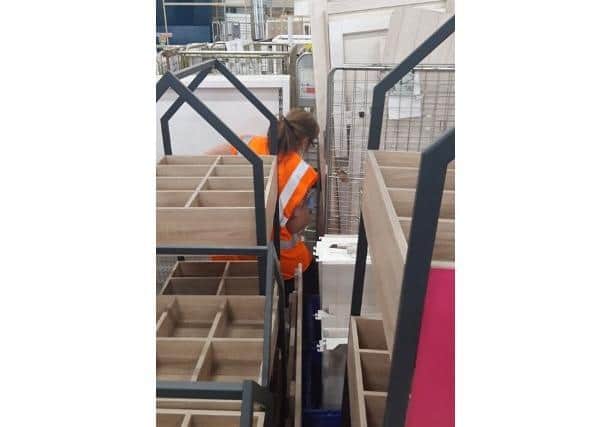 A feral cat and her kittens had been living in the intu shopping centres underground service depot