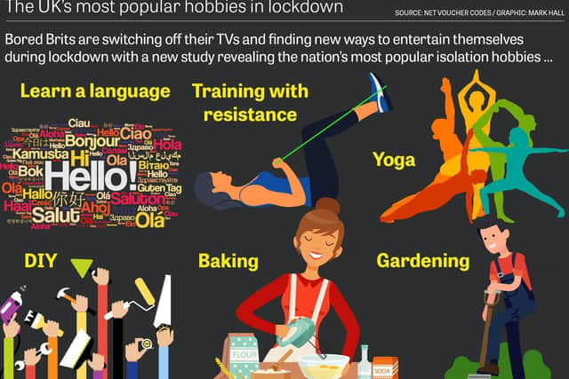 The UK's most popular hobbies during lockdown
