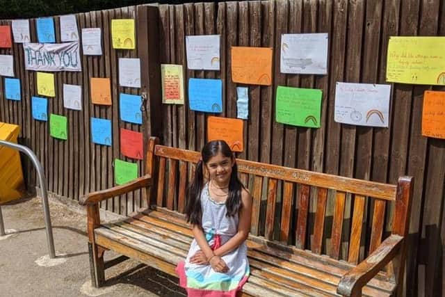 Lilly has been writing daily jokes to keep people smiling