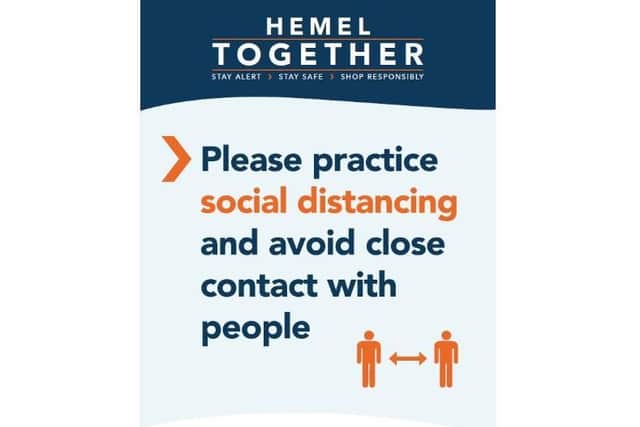 Hemel Together sign