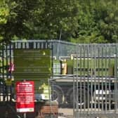 The walking stick was accidentally taken to Berkhamsted Recycling Centre
