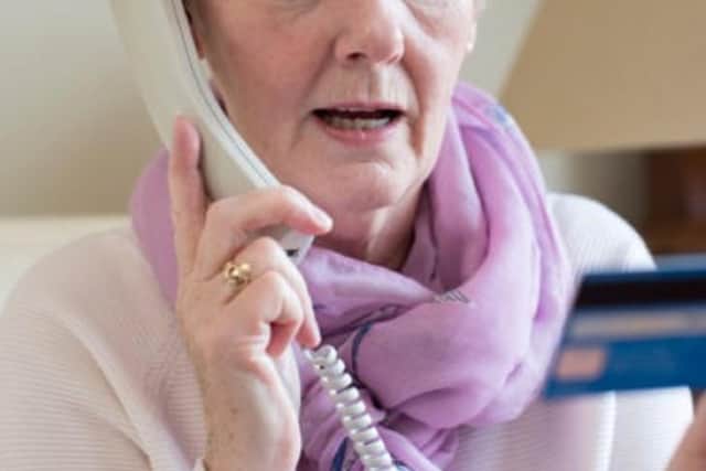 Telephone fraud (C) Shutterstock