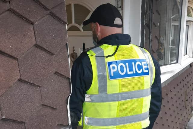 Police executed a warrant this morning (Friday) (C) Hertfordshire Police