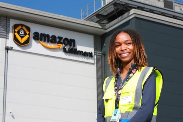 Imani Change, site leader at Amazon in Hemel Hempstead