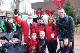 Photo from a previous Rudolph Run event (C) Rennie Grove